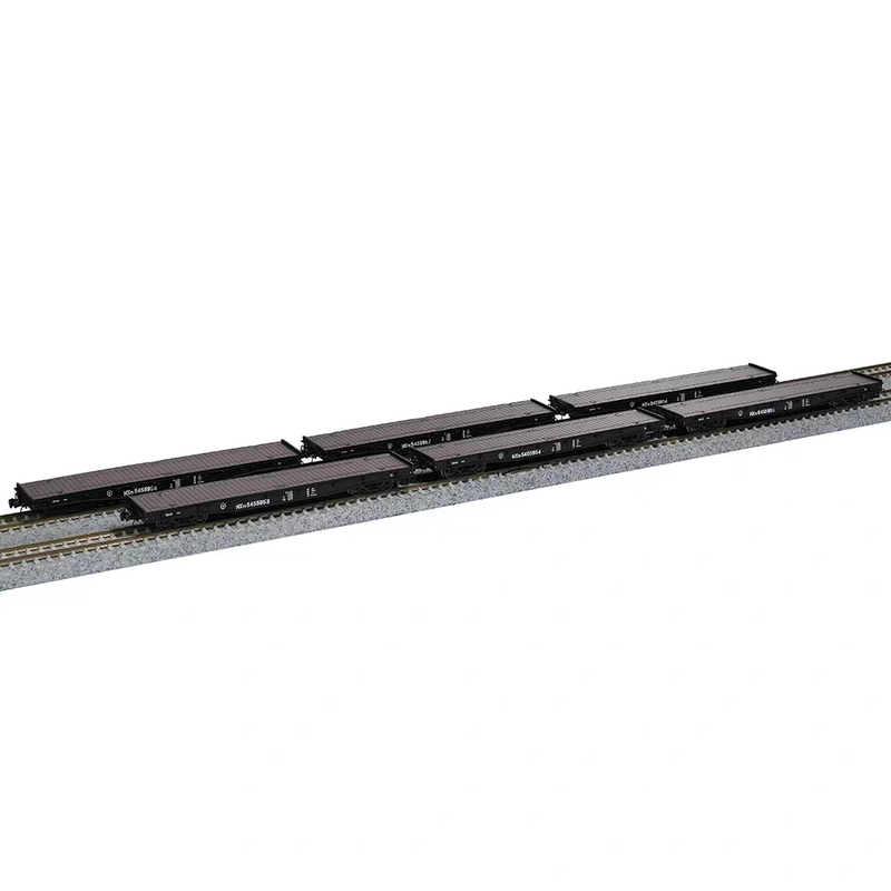 [New Product] Changming N Scale Model Train Nx70 Flat Car Freight Carriage