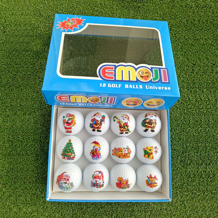 New Golf Bilayer Christmas Children Cartoon Color Gift Practice White Ball Pushback Games Stadium
