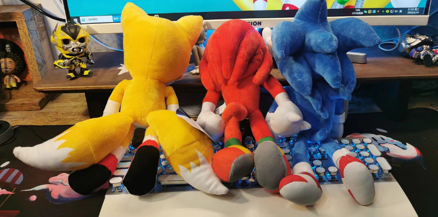 US версия Сега фильм версия sonic плюшевая игрушка кукла кукла