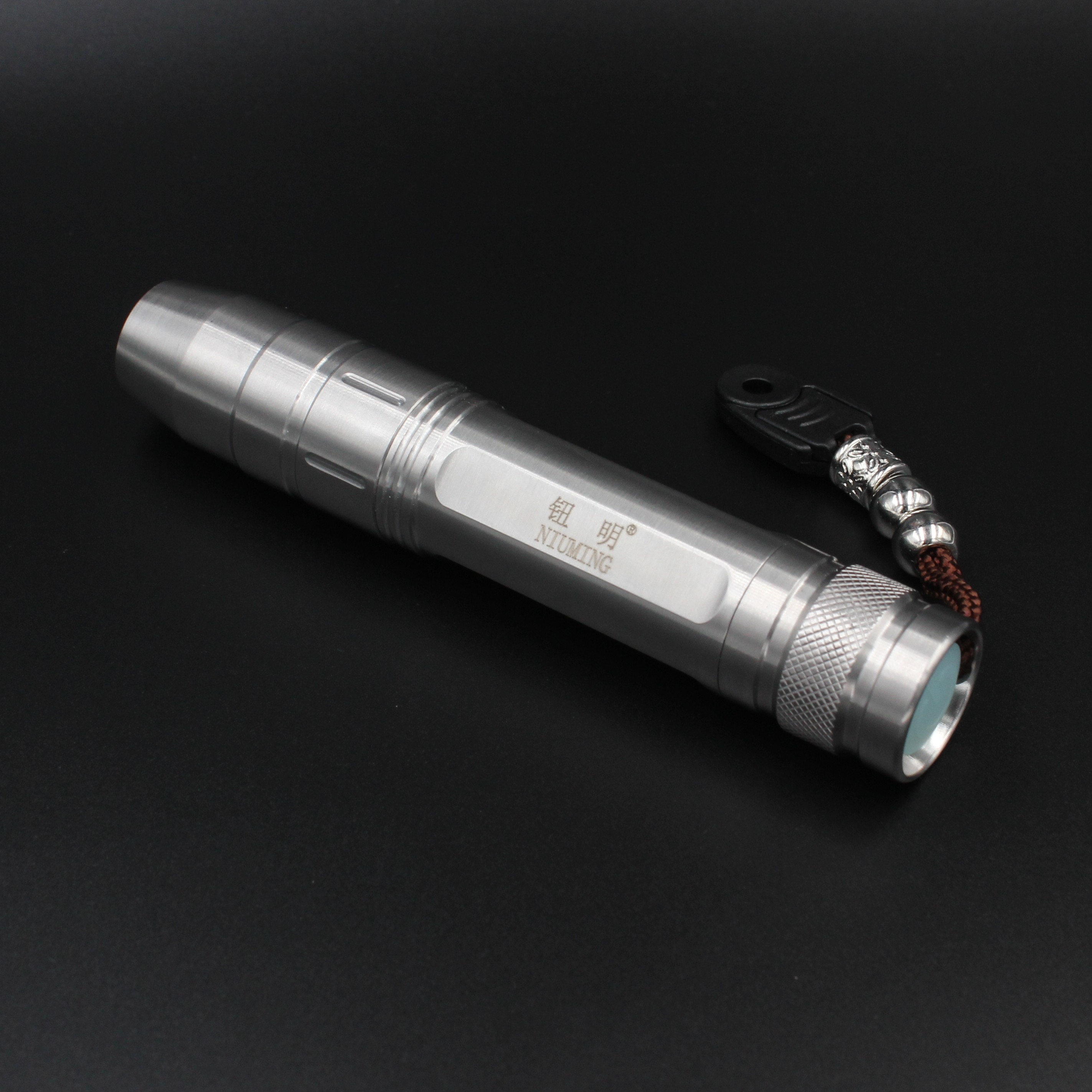 Three light source jade flashlight white light yellow light purple light 365nm yellow light Wenwan identification
