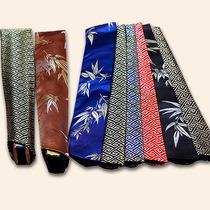 Chinese style classical mens fan big silk fan ancient fan folding fan 10 inch fan bag fan sleeve custom bag female fan cover 7 inch