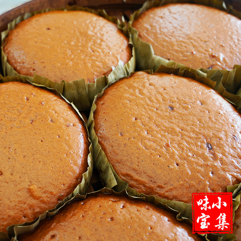 Longya red sugar cake Chinese specialty farmers traditional hand-made food everywhere specialty snack pastries