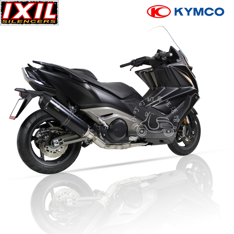 Xe máy KYMCO Guangyang AK550 sửa đổi ống xả IXIL Tây Ban Nha tỷ ống xả Sile - Ống xả xe máy pô tay ga