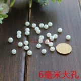 Белые бусины из жемчуга, резинка, аксессуар, аксессуары