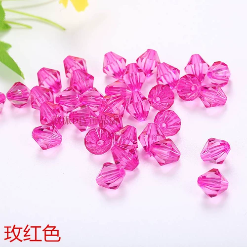 Браслет из бисера ручной работы, штора, прозрачные акриловые бусины, DIY, 10mm