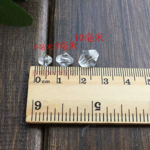 Браслет из бисера ручной работы, бусины, прозрачные аксессуары, акриловая штора, 6-22мм