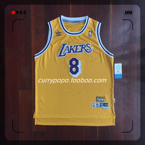 Youth KOBE Youth version basketball uniform KOBE Lakers rookie game retro embroidery number 8 jersey