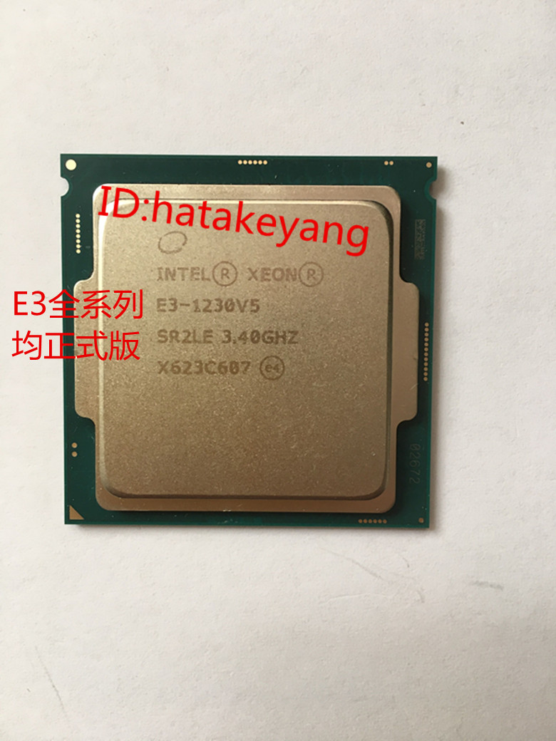 xeonXeon E3-1230 V5 cpu scatter 3 4 supports X150 1200SPSR