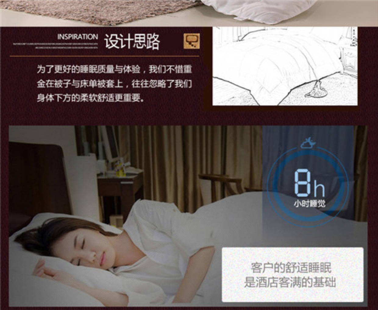 cửa hàng Hotel là nệm bán buôn nệm cửa hàng giường giường khách sạn cửa hàng chăn con pad dày 1,2 1,5 1.8m - Nệm đệm hơi