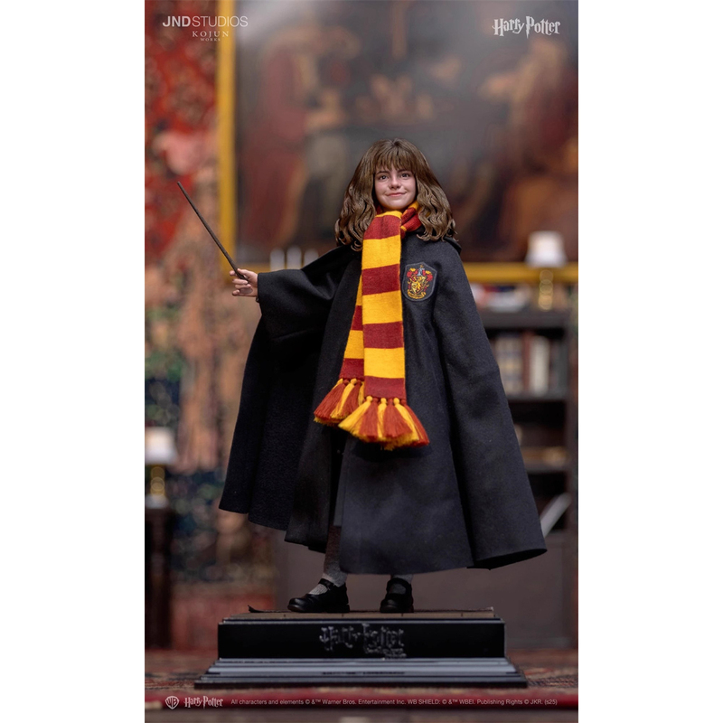 In Stock Jnd Studios 1/6 Kjw003 Harry Potter Hermione Glue-On Hair Single Lite Version