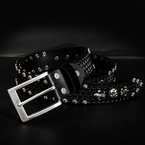 Rivets Joker belt punk style personalized belt belt fashion decoration punk Korean stainless steel pin buckle belt