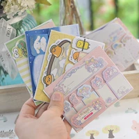 Японская мультяшная милая книга для школьников и студентов, заметка