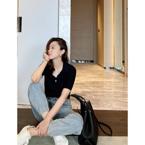 Mud brothers shop polo sweater lightweight ice breathable anti-Pilling elegant short sleeve t-shirt