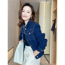 Mud brothers shop City elite sense retro blue denim jacket Xinjiang cotton than the line store is among the best