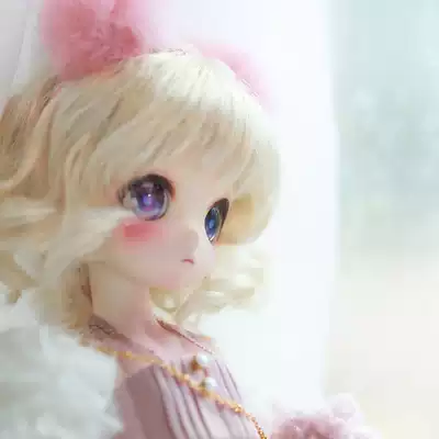 Spot DollZone pink bear BJD 6 points cartoon cute doll full set of naked baby DZ official genuine SD