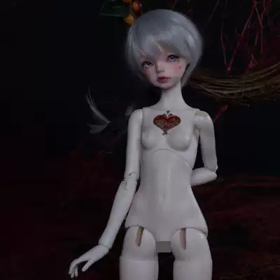DollZone 4 points female body heart body DZ official genuine SD doll BJD doll B45 016 plain body