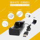 18650 lithium battery charger 3.7v4.2v headlight glare flashlight battery double seat charge intelligent rechargeable