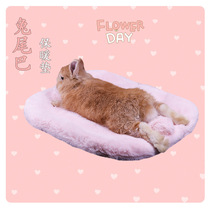Super good RUA rabbit tail fart cushion bunny rabbit winter warm cushion Dutch pig guinea pig sleeping nest