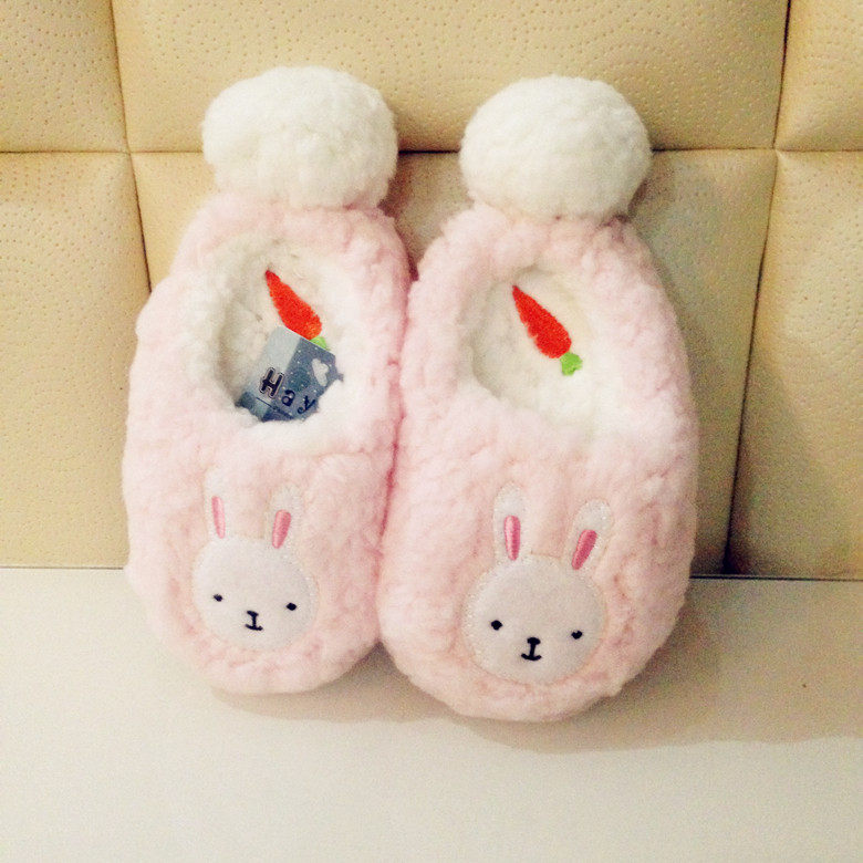 Pantoufles enfants en suède pour hiver - semelle caoutchouc - Ref 1017992 Image 10