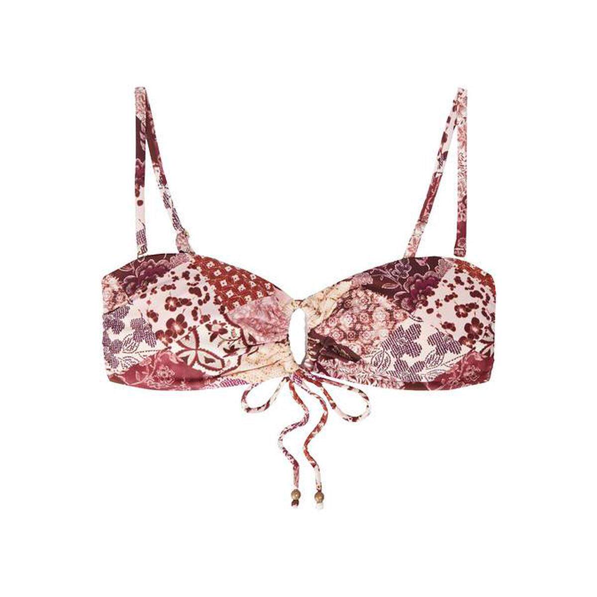 Tigerlily Zippora butterfly knot printed with a 2022 new spring and summer on the bikini