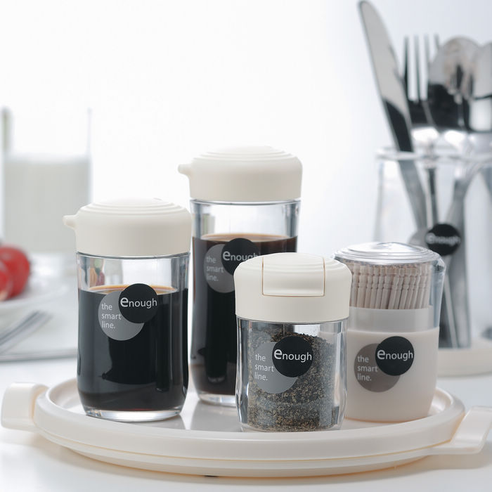 Japan Import Seasoning Bottle Suit Pepper Bottle Sauce Bottle toothpick Spoon Chopstick Cylinder Creative Kitchen supplies