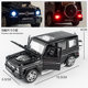 Mercedes-Benz G65AMG alloy car model Jianyuan children's off-road toy car sound and light pull back door simulation car model