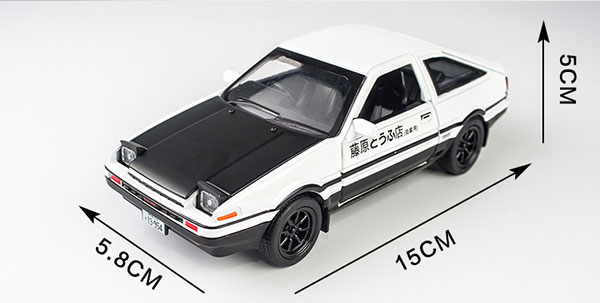 Văn bản ban đầu d Toyota AE86 mẫu xe hợp kim đồ chơi trẻ em kéo lại xe hợp kim xe mô phỏng xe mô hình - Chế độ tĩnh mô hình 3d