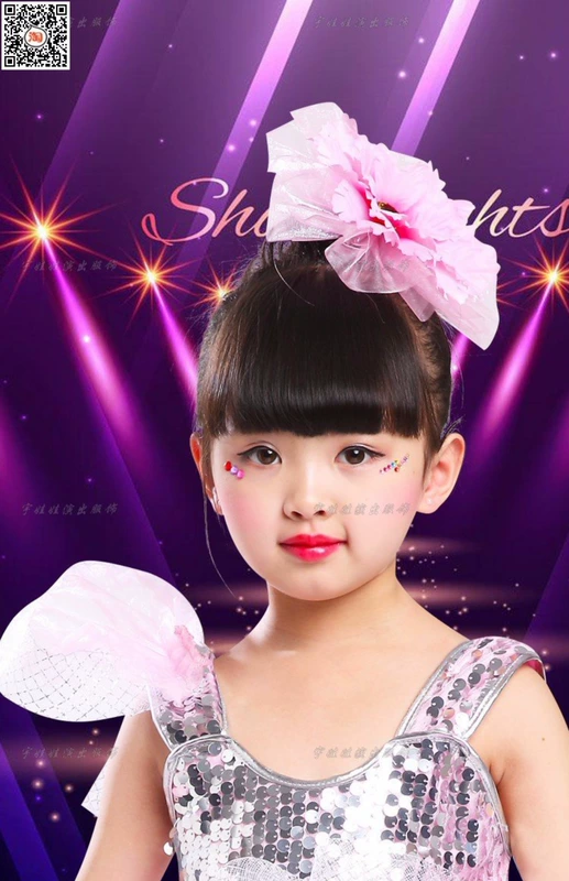 Yu Doll New Children Áo dài múa khiêu vũ Trang phục Tutu Dress Girl Princess Dress Váy Performance Dress Powder - Trang phục