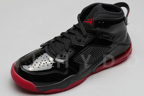 Cow Coax Air Jordan Mars 270 Атмосферная патентная кожа полная черная баскетбольная обувь CD7070-006