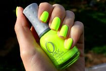American ORLY nail polish bitter armored water bond bottom bright oil 18ml fluorescent green silver sequin 20765