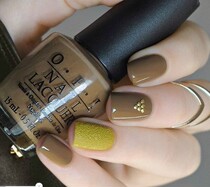 American original OPI nail polish play American road series Dark Brown t24