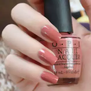 American OPI nail polish small pepper bean paste red super white latte color S46 15ML G18 and other out of print color