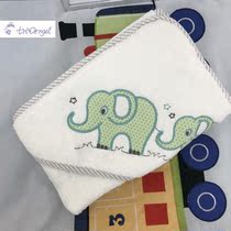 (Defective treatment) German order cotton towel material baby blanket blanket bag baby bath towel 75 * 75cm