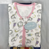 (Defect treatment) four-layer bamboo cotton gauze baby vest one baby sleeping bag summer thin double zipper