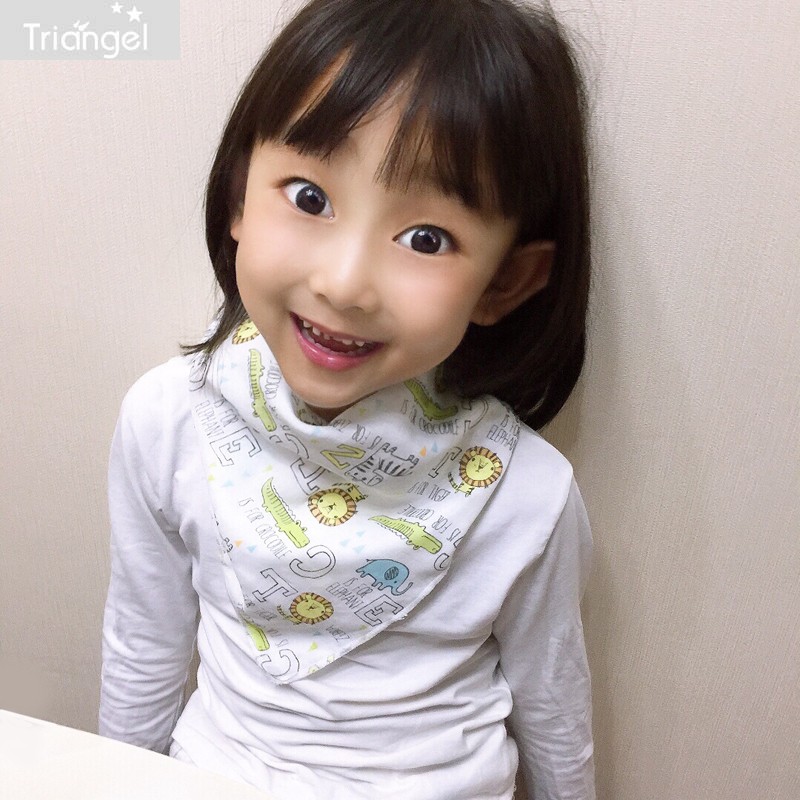 Bamboo Fiber Gauze Newborn Baby Handkerchief Newborn Baby Breastfeeding Little scarlet Child Saliva Towel 35 * 35cm