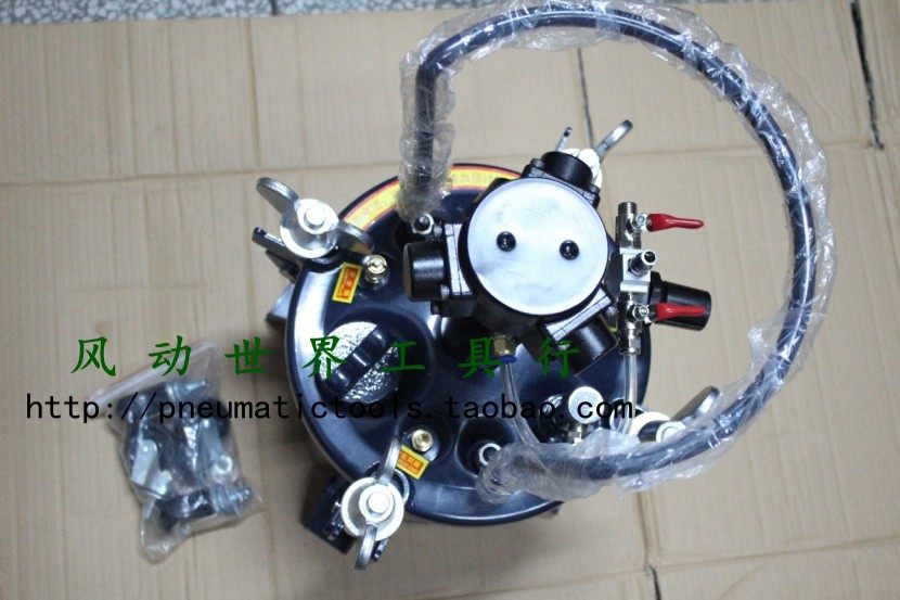 Pneumatic stirring barrel paint with stirring pressure tank 5 gallons of stirring water storage pressure barrel Automatic spray paint tank stirring