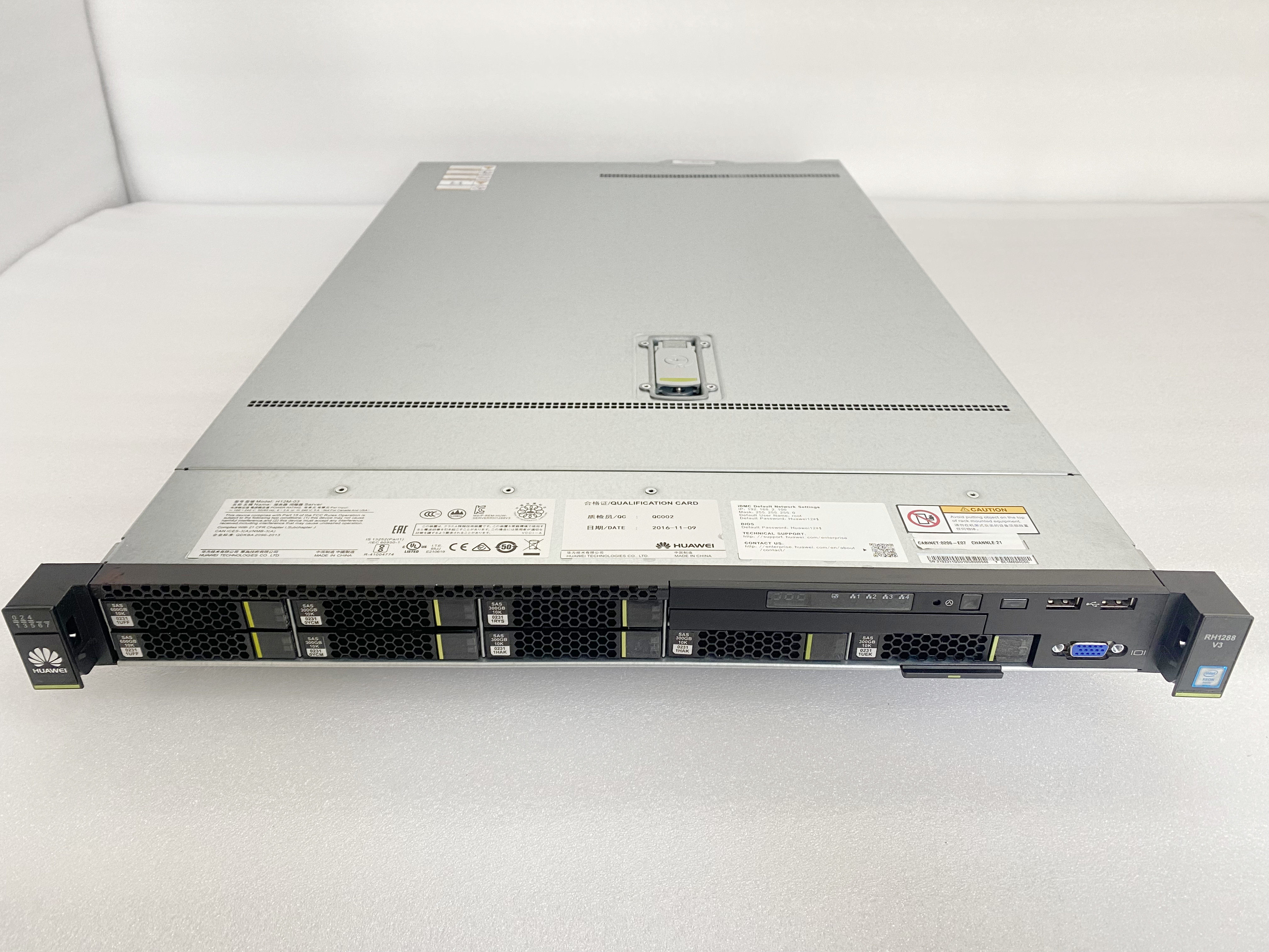 Five crowns support nvme u 2 Huawei rh1288v3 server pk dell r630 rendering deep learning-Taobao