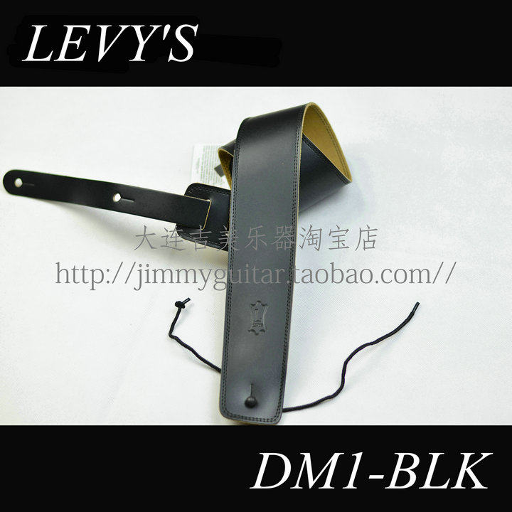 Levys Leather Guitar Baby Bag Made in Canada Black DM1-BLK