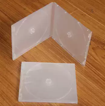 pp square box thickened pp square box pp disc box double-sided disc box soft glue disc box disc box can be inserted into color page