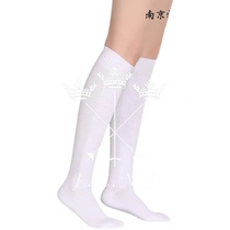 Blue and purple fencing professional over-the-knee fencing socks for children and adults breathable and wear-resistant cotton socks and stockings