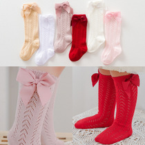 Baby Spring Autumn Summer Mesh Butterfly Knot stockings Sox womens baby Children socks Spain 100 hitch hollowed-out socks