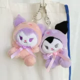 Плюшевая подвеска с бантиком, милая кукла, украшение на сумку, ранец, рюкзак, брелок, котенок, подарок на день рождения