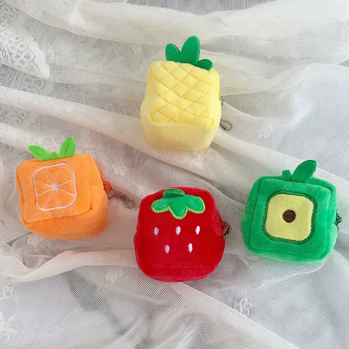 Милая маленькая портативная небольшая сумка для раннего возраста для выхода на улицу, кошелек, сумка-органайзер, подвеска, плюшевая