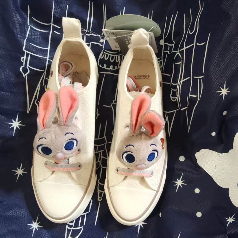 Shanghai Disney Purchasing Agent for Domestic Products: Stellalou, Judy, Duffy Bear Cartoon Cute Canvas Shoes and Slippers at Special Prices