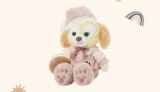 Шанхайский Дисней приобрел домашний Dafei Bear Qibao Lazy Series Lingna Bake Plush Plush Count Count
