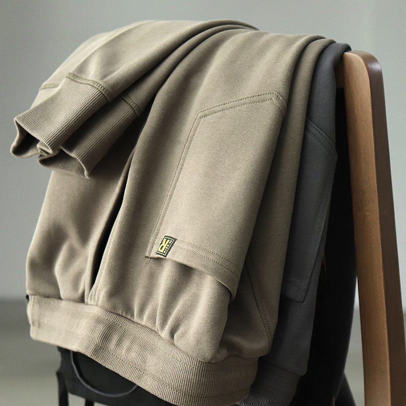 Fall sports pants men's small feet draw rope bunches of the day family retro fashion Casual Knit Pants Grey pants male