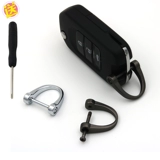 Защитная нескользящая защитная застежка, ключница, креативный золотой металлический аксессуар для сумки для ключей с застежкой, креативный подарок