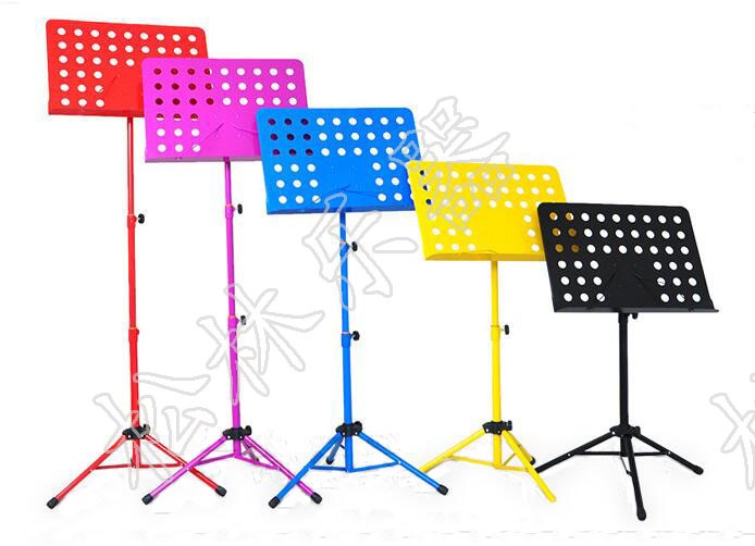 Foldable Portable Metal Large Music Spectrum Rack Guitar Music Stand-Violin-Guzheng Leap Shelf Musical Spectrum Rack