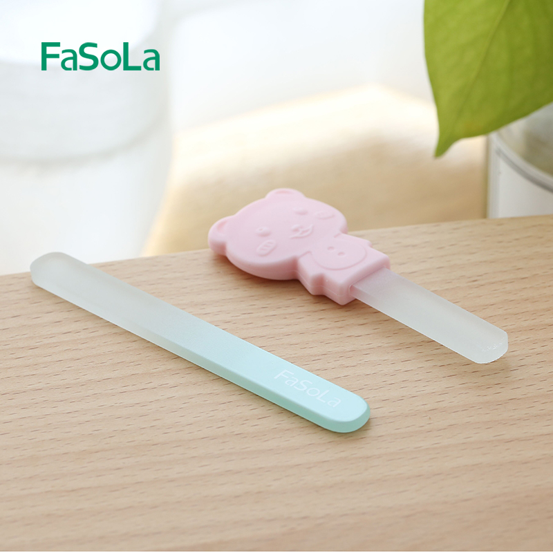 Japan FaSoLa glass nail filing knife polished polished bar baby nail fine filing strip milling nail nail polish nail polish nail polish