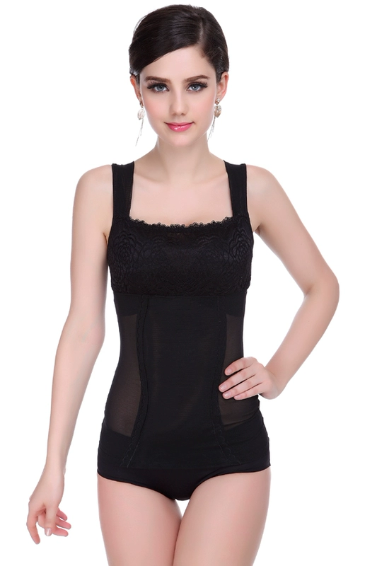 Mùa hè siêu mỏng cơ thể nhựa giảm béo phù hợp với cơ thể bụng corset vest chùm chùm corset corset